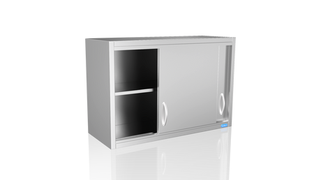 Nordstar Stainless Steel Wall Cupboard 900mm Wide | NSWC900 Stainless Steel Wall Cupboards Nordstar