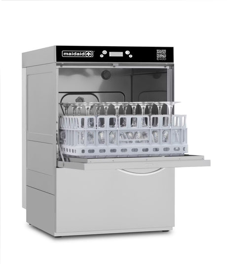 Maidaid Undercounter Glasswasher with Drain Pump | C40D Glasswashers Maidaid Halcyon