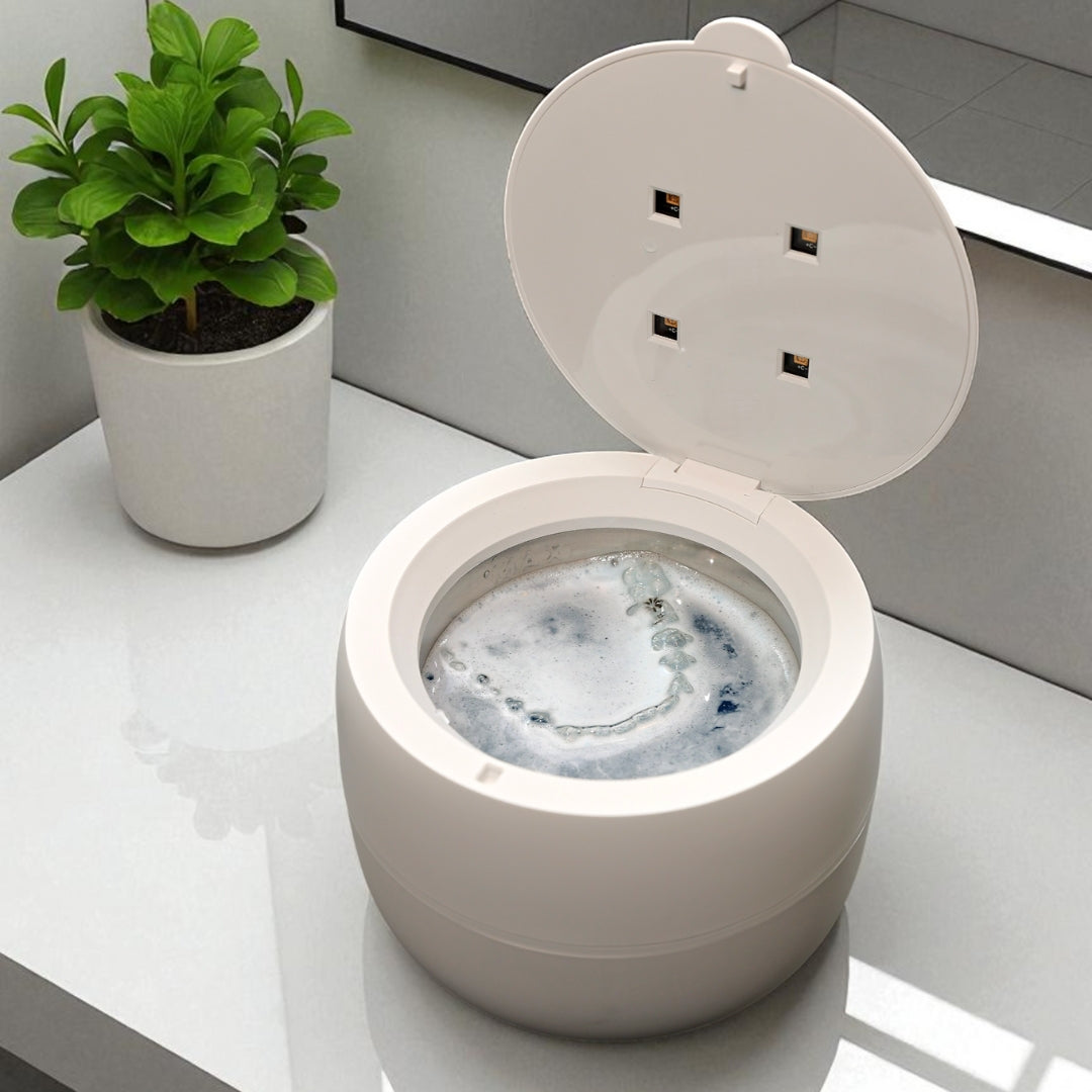Pulse Pod - Ultrasonic Cleaner - White Opulus