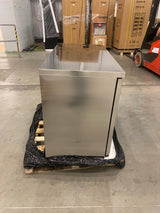 Empire High Capacity Stainless Steel Double Door Bottle Cooler Hinged Undercounter Low Height Side Cooling - CL-305HR - Graded Item Double Door Bottle Coolers Empire