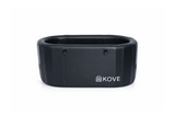 KOVE Pro Ice Bath – Compact Reclined Cold Plunge (Chiller Compatible) Black