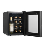 Barcool Vino12 LED Wine Cooler Compact Countertop Drinks Display Fridge 12 Bottle Capacity