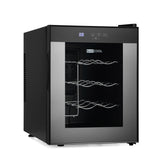Barcool Vino12 LED Wine Cooler Compact Countertop Drinks Display Fridge 12 Bottle Capacity