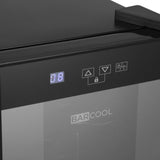 Barcool Vino8 LED Wine Cooler Countertop Drinks Display Fridge 8 Bottle Capacity