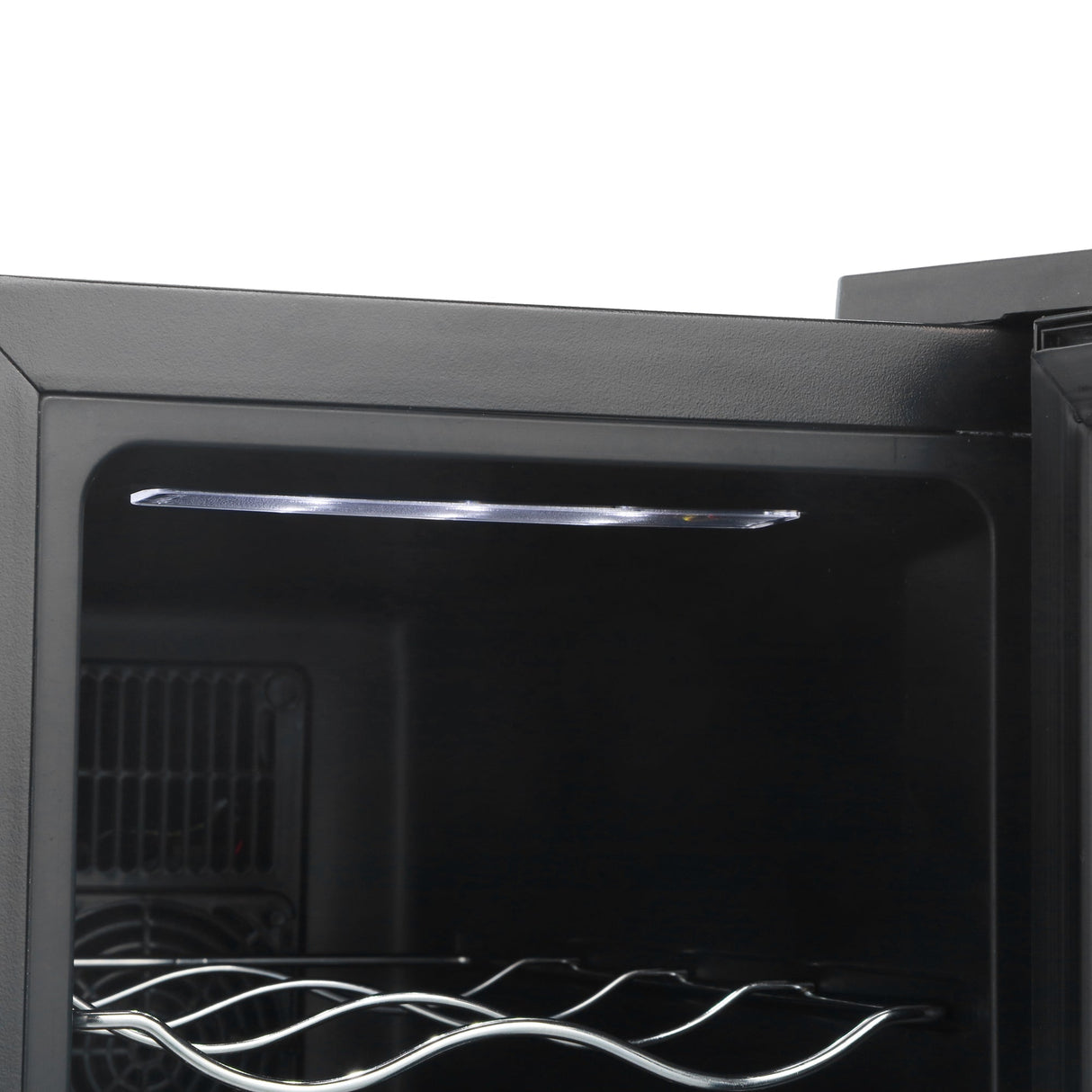 Barcool Vino6 LED Wine Cooler Compact Countertop Drinks Display Fridge 6 Bottle Capacity
