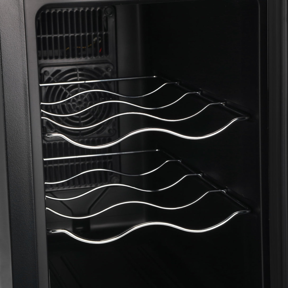 Barcool Vino6 LED Wine Cooler Compact Countertop Drinks Display Fridge 6 Bottle Capacity