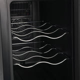 Barcool Vino6 LED Wine Cooler Compact Countertop Drinks Display Fridge 6 Bottle Capacity
