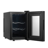 Barcool Vino6 LED Wine Cooler Compact Countertop Drinks Display Fridge 6 Bottle Capacity