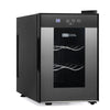Barcool Vino6 LED Wine Cooler Compact Countertop Drinks Display Fridge 6 Bottle Capacity