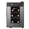 Barcool Vino6 LED Wine Cooler Compact Countertop Drinks Display Fridge 6 Bottle Capacity