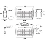 CaterZap+ CZP-LED-40S - CZP-LED-40S Mechline