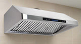 Combisteel Deep Extraction Hood 1200mm Wide With Motor, Filters & LED Lights -  7227.0010 Kitchen Canopies & Cooker Hoods Combisteel   