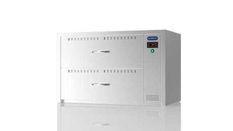 Nordstar Food Warming Drawer - Commercial Hot Holding 2 Drawer Unit Dry Heat | NSWD2 Food Warming Drawers Nordstar