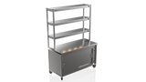 Nordstar Hot Cupboard With Heated Triple Tier Gantry Chef Pass 1500mm | TTC1500 Hot Cupboards Nordstar