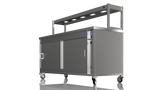 Nordstar Hot Cupboard With Heated Single Tier Gantry Chef Pass 1800mm | STC1800 Hot Cupboards Nordstar