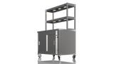 Nordstar Hot Cupboard With Heated Double Tier Gantry Chef Pass 1200mm | DTC1200 Hot Cupboards Nordstar