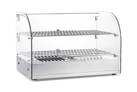 Empire Heated Countertop Food Display Pie Deli Cabinet 45 Litre - EMP-45R-C Pie Display Cabinets Empire   