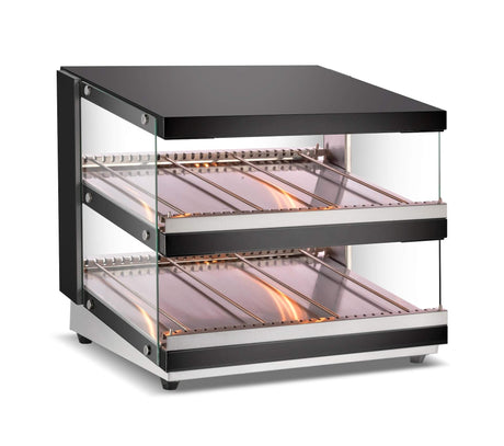 Empire Self Serve Heated Display Case 2 Shelf - EMP-85HW-C Ambient Display Units Empire   