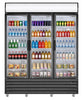 Empire Triple Door Upright Display Fridge Cooler – Commercial Glass Door Merchandiser | CL-2000WC Upright Triple Glass Door Chillers Empire
