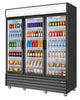 Empire Triple Door Upright Display Fridge Cooler – Commercial Glass Door Merchandiser | CL-2000WC Upright Triple Glass Door Chillers Empire