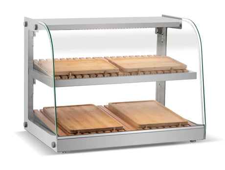 Empire Glass 684mm Countertop Display Case Bakery Deli Cake Ambient - EMP-Z100R-C Ambient Display Units Empire   