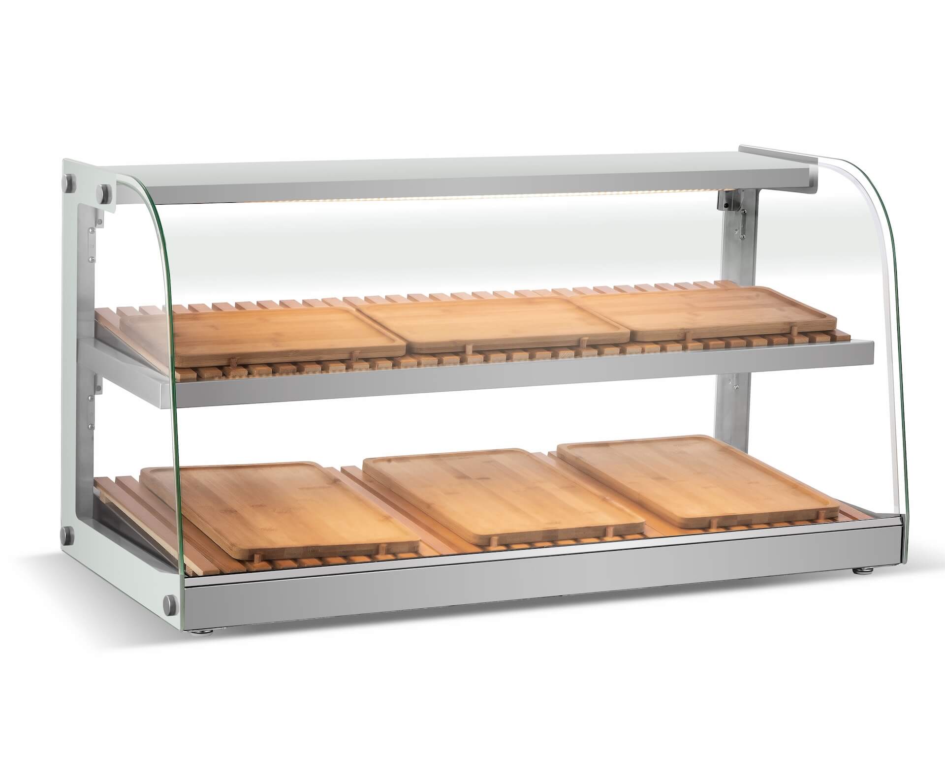 Empire Glass Countertop Display Case Bakery Deli Cake Ambient - EMP-Z1 ...