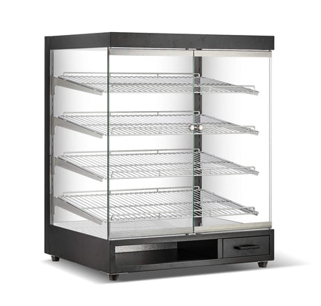 Empire Curved Glass Countertop Display Case 555mm Wide - EMP-Z318-C Ambient Display Units Empire   