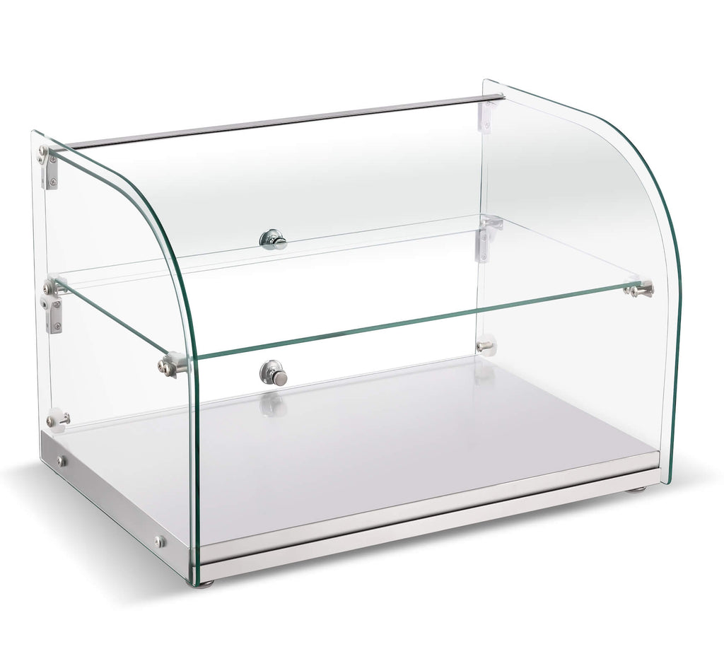 Empire 555mm Curved Glass Countertop Display Case Ambient - EMP-Z45R-C ...