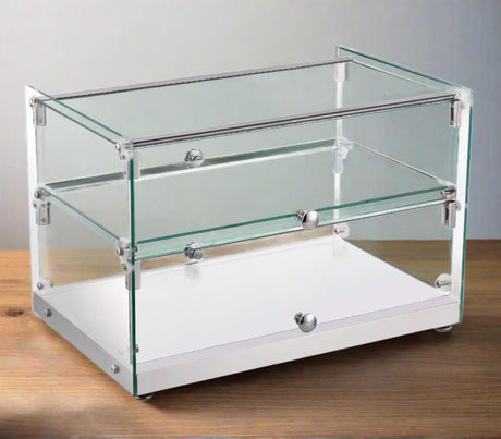 Empire 555mm Flat Glass Countertop Display Case Ambient - EMP-Z50-C Ambient Display Units Empire   