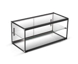Empire Flat Glass Countertop Display Case – Ambient Commercial Showcase 827mm Wide | EMP-Z90W-C Ambient Display Units Empire