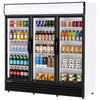 Empire Triple Door Upright Display Fridge Cooler – Commercial Glass Door Merchandiser | CL-1500WC Upright Triple Glass Door Chillers Empire Supplies