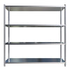 Empire 4-Tier Stainless Steel Shelf Rack – 1800mm Wide Heavy-Duty Hygienic Storage Unit | EMP-SR18050B2-1 Chrome Wire Shelving and Racking Empire