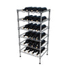 Empire Adjustable 6 Tier Chrome Wire Wine Bottle Rack 24 Bottle Capacity - EMP-WRACK6 Chrome Wire Shelving and Racking Empire   