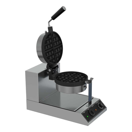Empire Commercial Electric Belgian Waffle Maker Single Round - EMP-WAF1 Waffle Makers Empire   