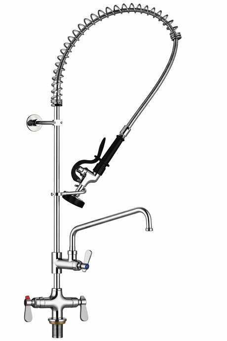 Empire Commercial Pre-Rinse Spray Tap with Swing Faucet WRAS Approved - EMP-M98001-2 Pre-Rinse Jets & Sprays Empire   