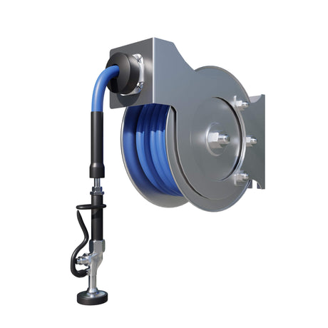 Empire Commercial Wash Down Open Hose Reel 5 Meter With Head Gun WRAS Approved - EMP-HR5-WRAS