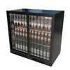 Empire Core Double Door 208L Bottle Cooler – Sliding Door Commercial Back Bar Fridge | CL-210S-P Double Door Bottle Coolers Empire