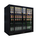 Empire Core Double Door 208L Bottle Cooler – Sliding Door Commercial Back Bar Fridge | CL-210S-P Double Door Bottle Coolers Empire