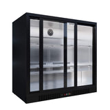 Empire Core Double Door 208L Bottle Cooler – Sliding Door Commercial Back Bar Fridge | CL-210S-P Double Door Bottle Coolers Empire