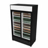 Empire Double Door Display Cooler Sliding – B Energy Rated Commercial Fridge with Merchandising Canopy | CL-690B Upright Double Glass Door Chillers Empire