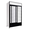 Empire Double Door Display Cooler Sliding – B Energy Rated Commercial Fridge with Merchandising Canopy | CL-690B - Graded Item