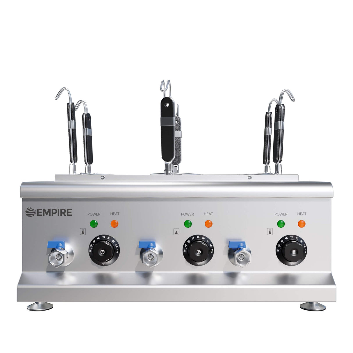 Empire Electric Pasta Cooker & Boiler – 6 Basket Commercial Pasta Cooker | EMP-CPC-6 Pasta Cookers & Boilers Empire