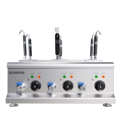 Empire Electric Pasta Cooker & Boiler – 6 Basket Commercial Pasta Cooker | EMP-CPC-6 Pasta Cookers & Boilers Empire