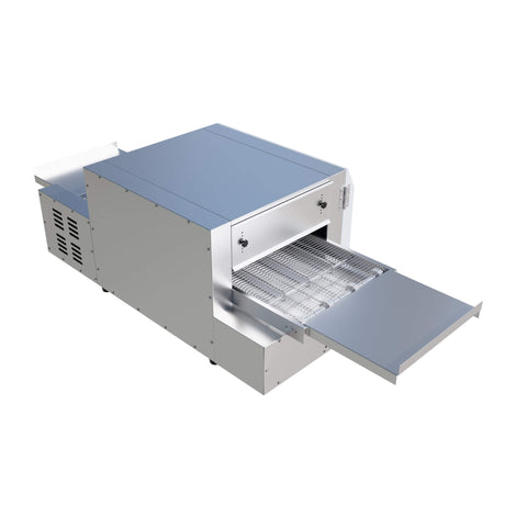 Empire Forno 14 Inch Commercial Digital Electric Conveyor Pizza Oven Premium - EMP-DCCPO Conveyor Pizza Ovens Empire   