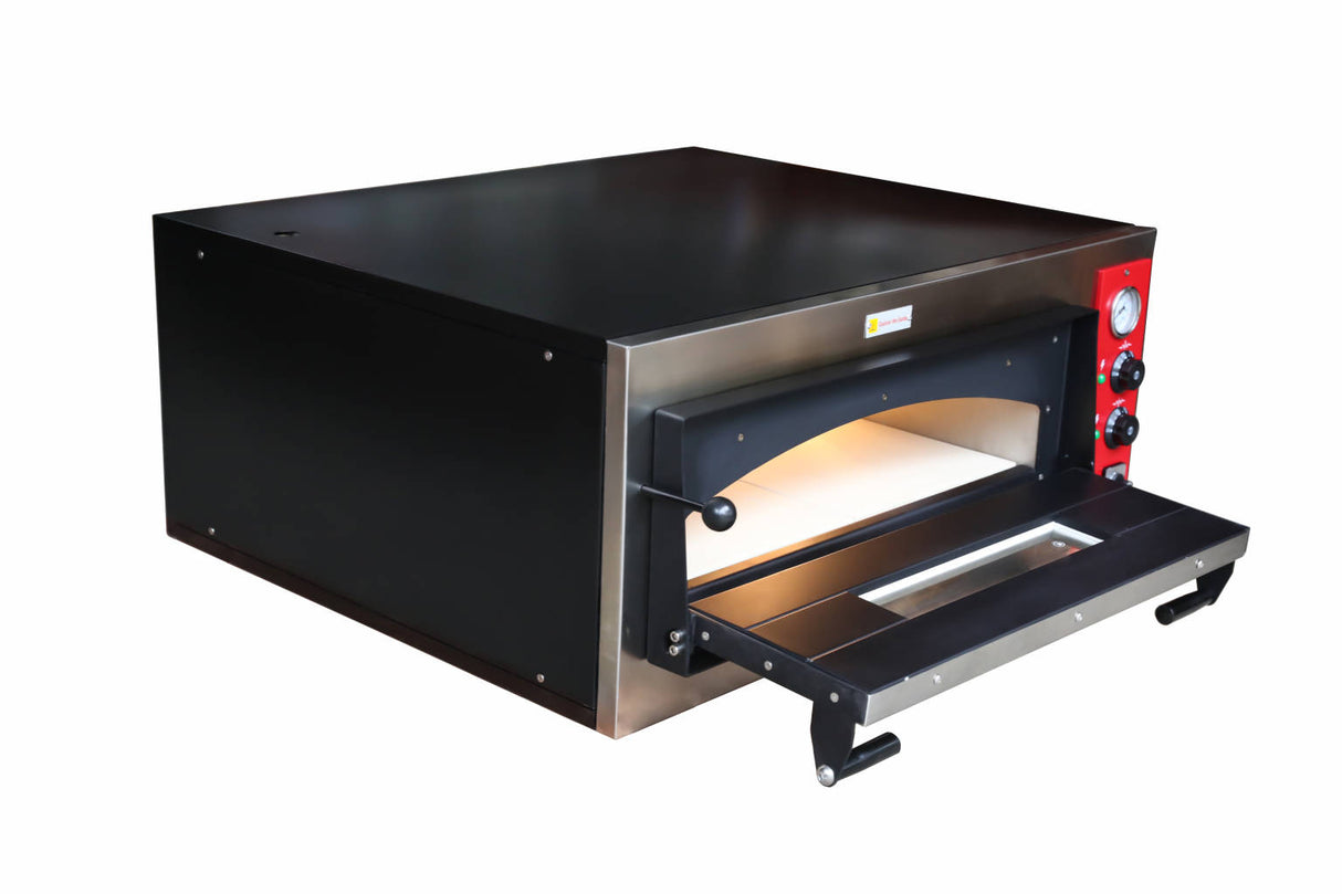 Empire Forno Premium Single Deck Electric Pizza Oven 4 x 12 Inch - EMP-SDPO Single Deck Pizza Ovens Empire   