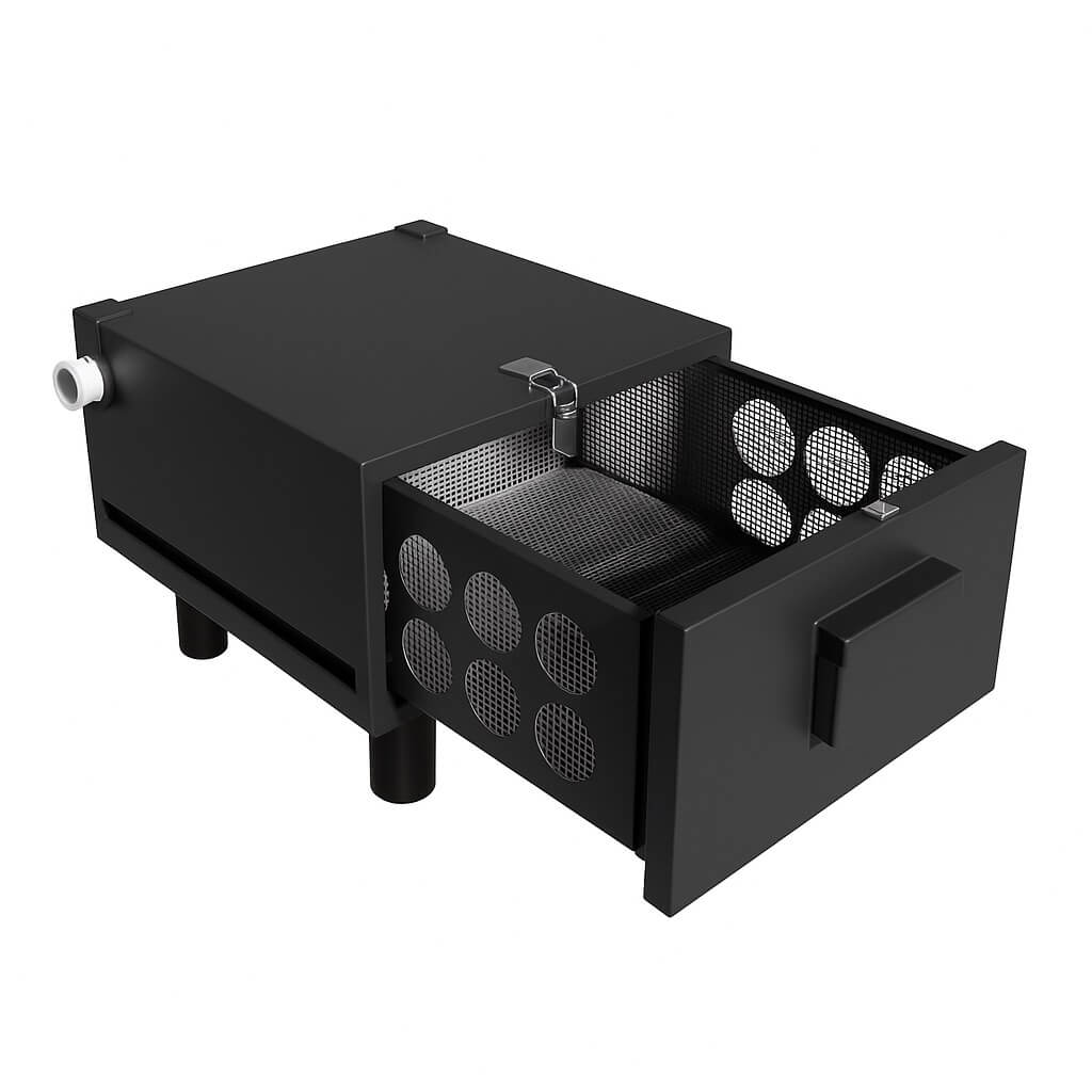 Empire Grease Guzzle HDPE Food Waste Filter Trap - P-PFW1 Food Waste & Coffee Grounds Traps Empire