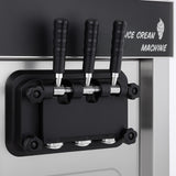 Empire Ice Cream Machine Floor Standing 25 Litre - 2 x 12.5L - Commercial 3 Nozzle Flavour Soft Ice Cream Vending with Air Pump Function | EMP-ICREAM25FS Ice Cream Machines & Makers Empire