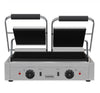 Empire Large Twin Contact Panini Grill Ribbed Top Ribbed Bottom - EMP-GH813RR Contact Grills & Panini Makers Empire   