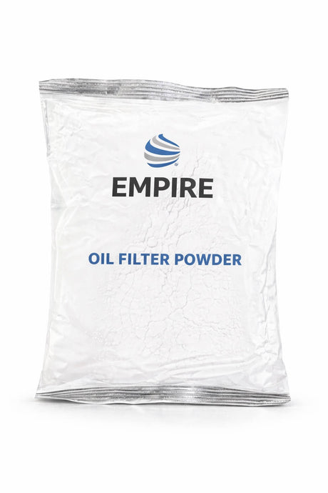 Empire Oil Filter Powder 60 Pack – Antioxidant Fryer Oil Treatment | EMP-OFP Frying Oil Filtration Empire