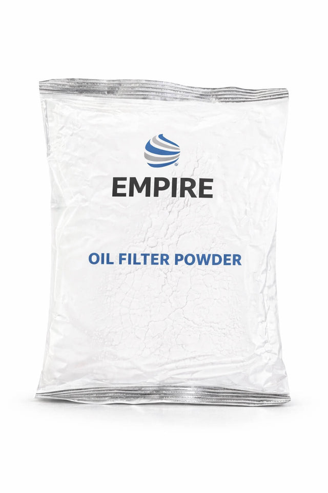 Empire Oil Filter Powder 60 Pack – Antioxidant Fryer Oil Treatment | EMP-OFP Frying Oil Filtration Empire